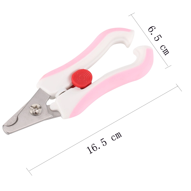 Safety Pet Cleaning Grooming Cat Claw Nail Scissors Sharp Metal Dog Nail Clippers Cutter Tool