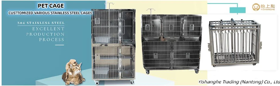 Stainless Steel Dog Cages Modular Pet Dog Cage Wholesale Kennels