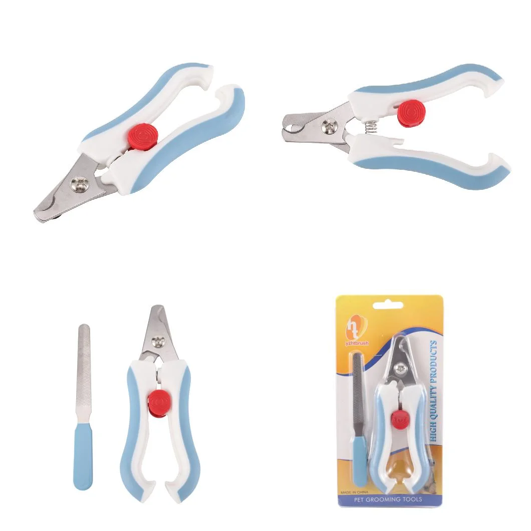 Safety Pet Cleaning Grooming Cat Claw Nail Scissors Sharp Metal Dog Nail Clippers Cutter Tool