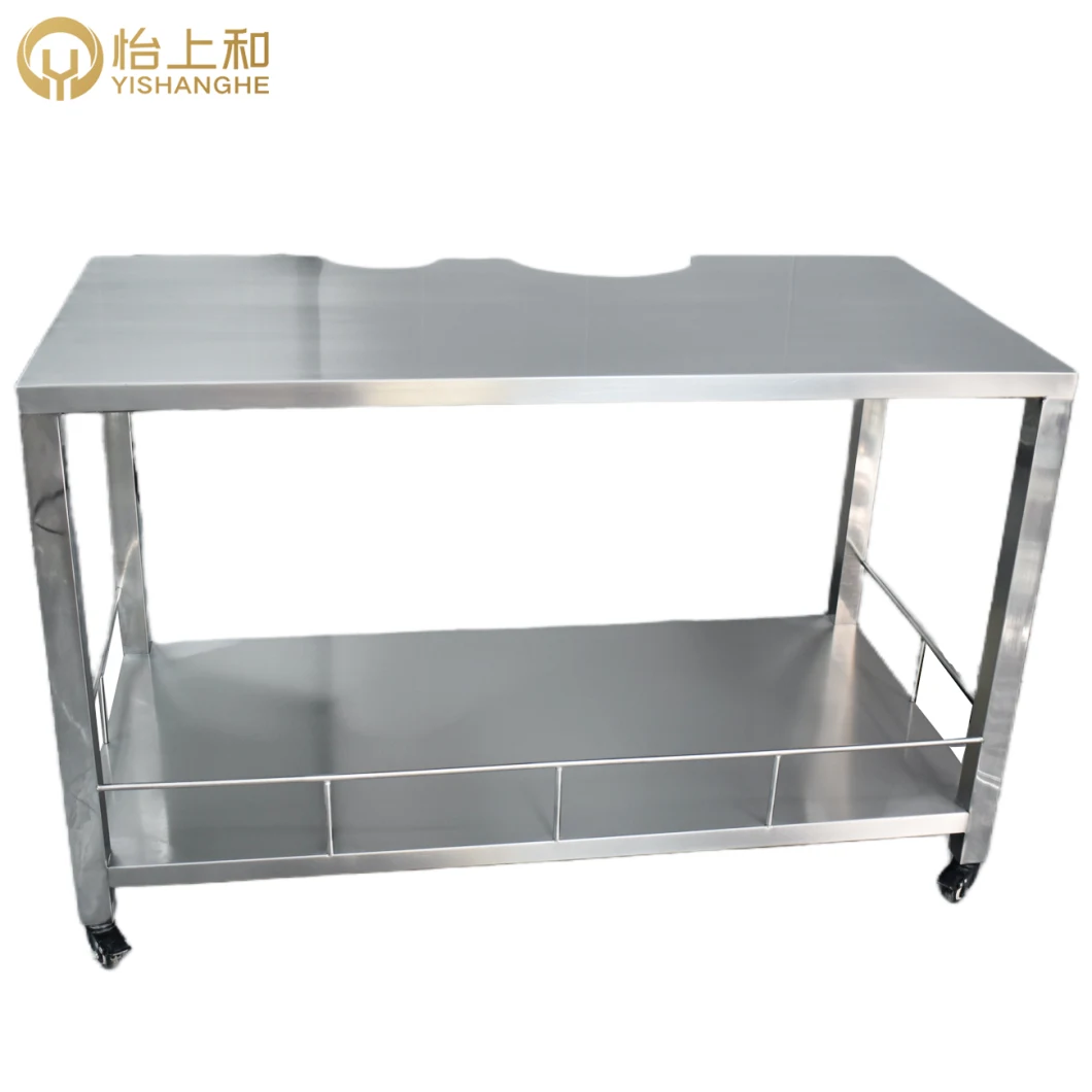 Veterinary Surgical Table Stainless Steel Pet B-Mode Ultrasound Operating Table Animal Checking Table for Dogs Cats