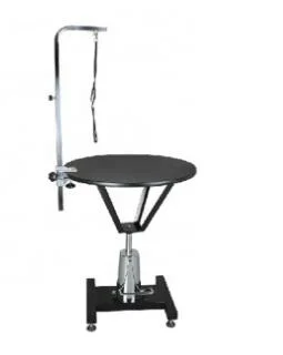 Dog Pet Grooming Table Hydraulic Lifting Round Beauty Table