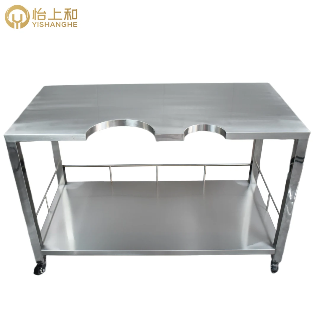 Veterinary Surgical Table Stainless Steel Pet B-Mode Ultrasound Operating Table Animal Checking Table for Dogs Cats