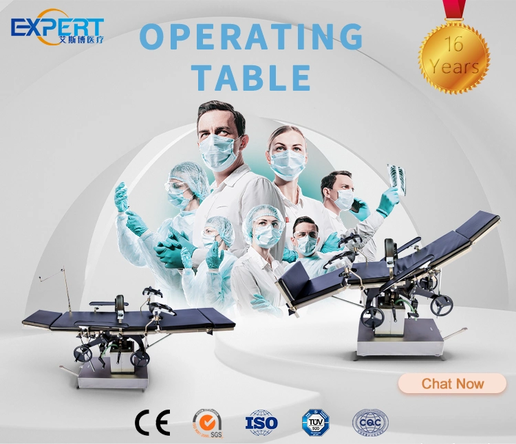 Adjustable Manual Surgical Operating Table for Operation Mechanical Theater Surgery Table with Good Price