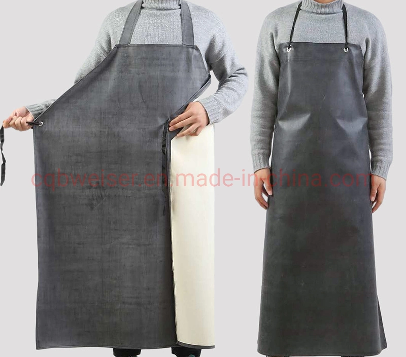 Waterproof Rubber Apron Gardening Cleaning Fish, Lab Work, Dog Grooming