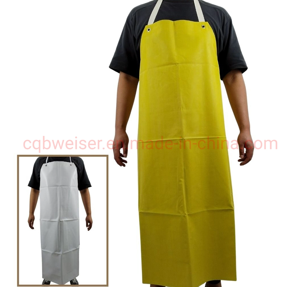 Waterproof Rubber Apron Gardening Cleaning Fish, Lab Work, Dog Grooming
