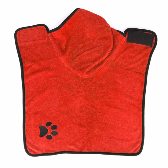 Mircofiber Absorbent Lightweight Grooming Quick-Dry Dog Cat Towel Wholesale Dog Clothes